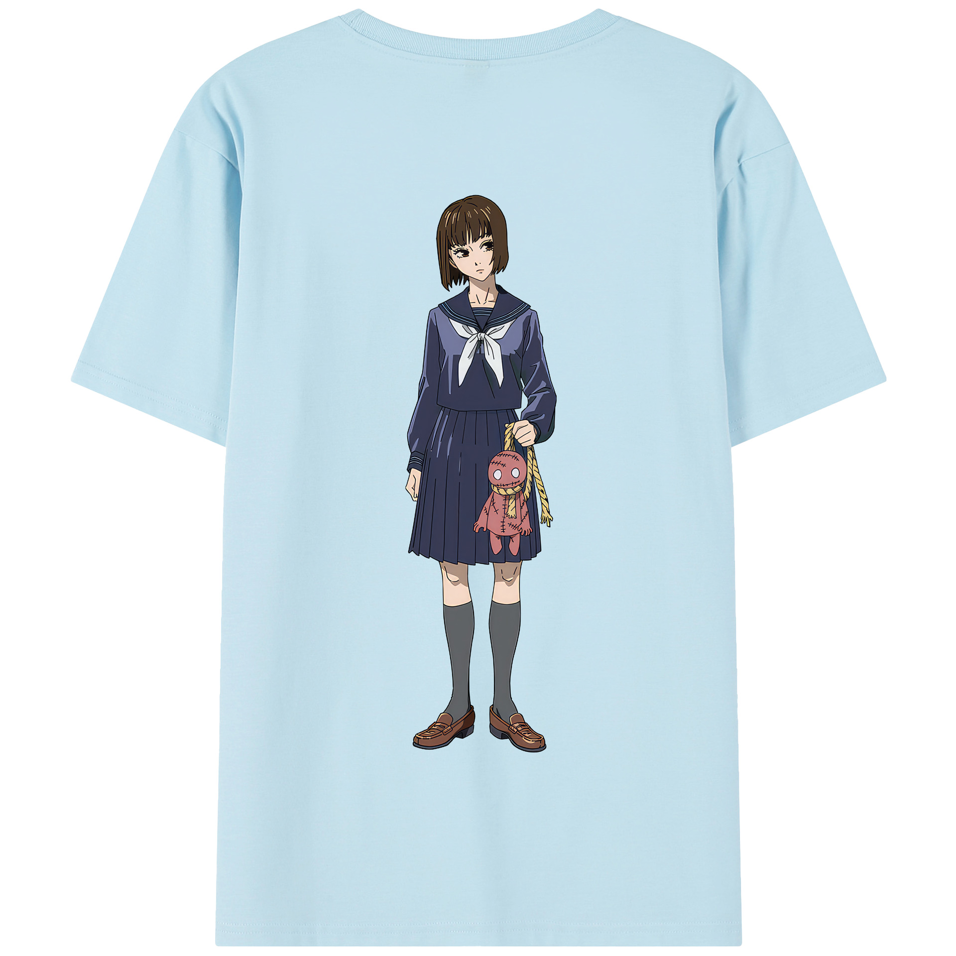 （画像用） 呪術廻戦 Jujutsu Kaisen 綿100％半袖Tシャツ（背面プリント）